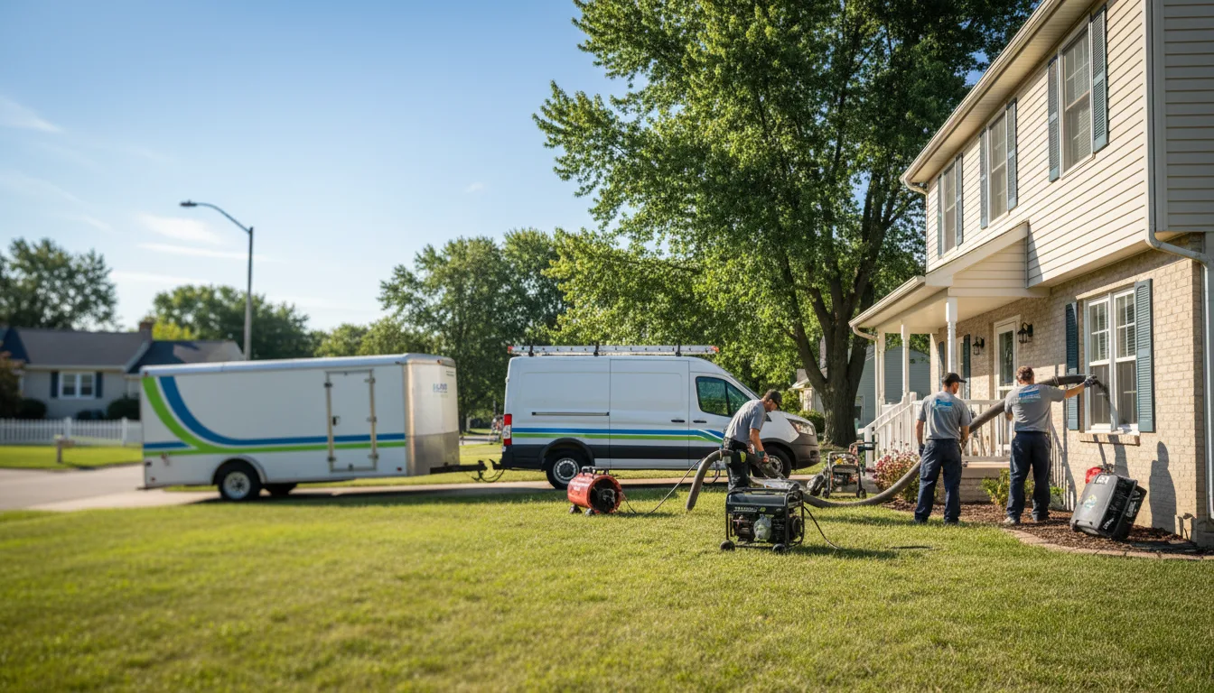 Flooded Basement Restoration And Cleanup With Repair in Scranton, ND near me